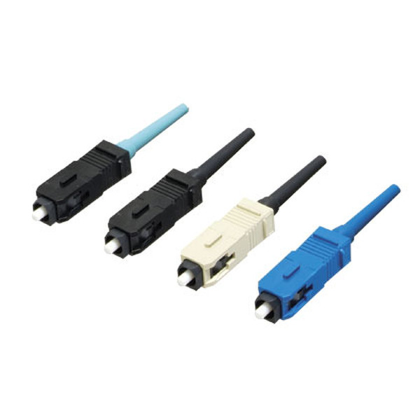 Panduit SC OptiCam® Composite Ferrule 50/125μm MM Simplex Fiber Optic Connector SC Black wire connector