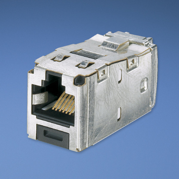Panduit Mini-Com® TX6™ 10Gig™ Shielded Jack Module - TG Style Grey cable interface/gender adapter