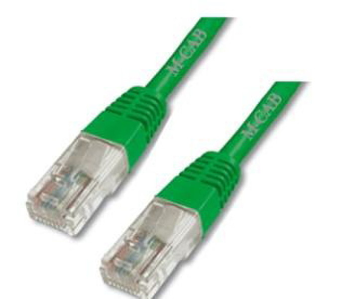 M-Cab CAT6 UTP, PVC, AWG 26, 2.00m 2m Green networking cable
