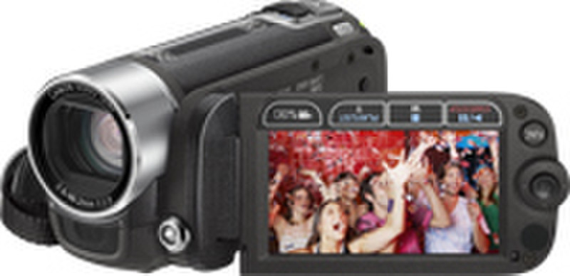 Canon LEGRIA FS22 Handheld camcorder 1.07MP CCD Black,Silver