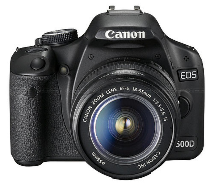 Canon EOS 500D SLR-Kamera-Set 15.5MP CMOS Schwarz