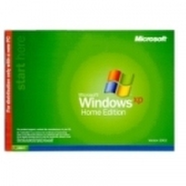 Microsoft OEM Windows XP Home Edition SP3, PT, CD, 1 Pack