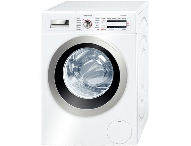 Bosch WAY2854D Freistehend Frontlader 8kg 1400RPM A+++ Silber, Weiß Waschmaschine