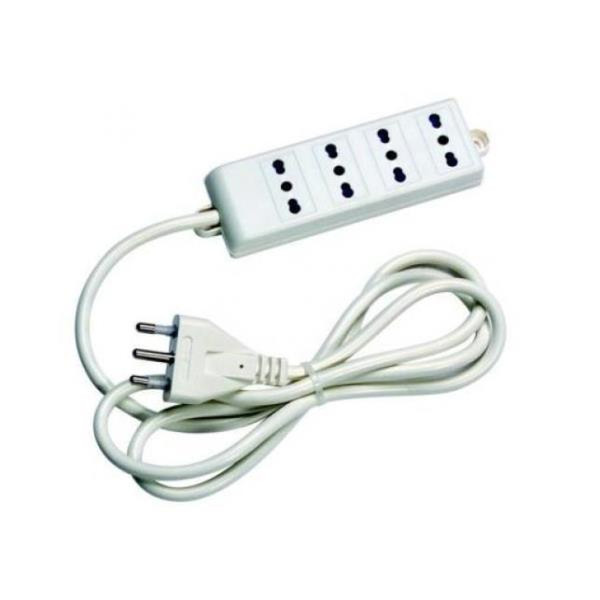 Nilox MG60046 4AC outlet(s) 1.5m White power extension