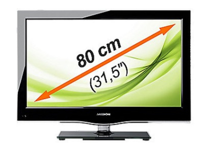 Medion MD30457 31.5Zoll Full HD Schwarz LCD-Fernseher