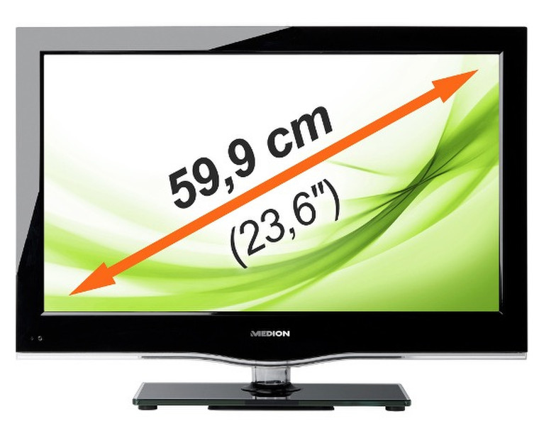 Medion MD21168 23.6Zoll Full HD Schwarz LCD-Fernseher