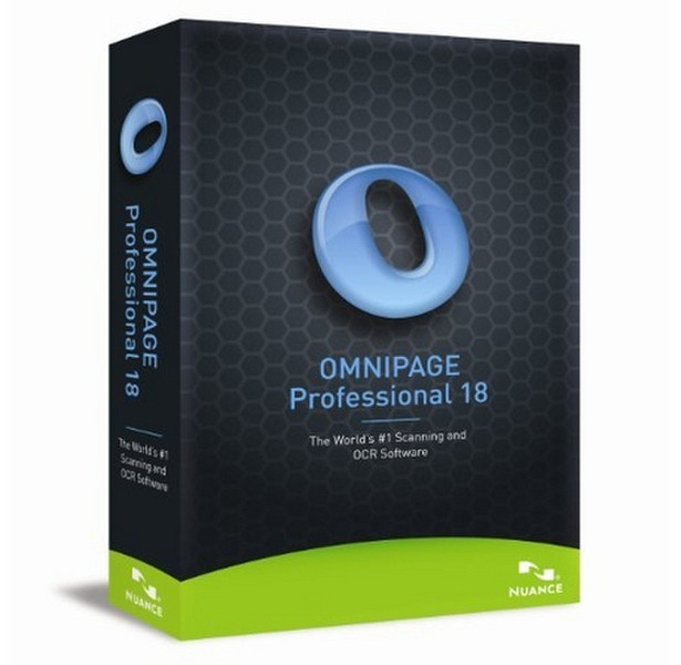 Nuance OmniPage Professional 18, ESD