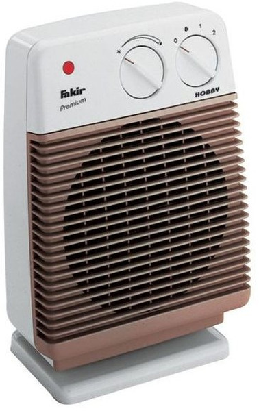 Fakir Hobby Floor,Table,Wall 2000W Brown,White Radiator/fan