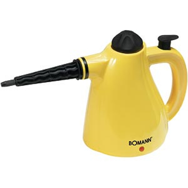 Bomann DR 977 CB Portable steam cleaner 0.22L 1000W Yellow