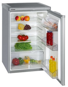 Bomann VS 198 freestanding 130L A++ Stainless steel