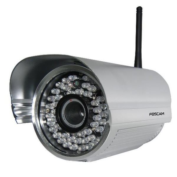 Foscam FI9805W IP security camera Outdoor Geschoss Silber Sicherheitskamera