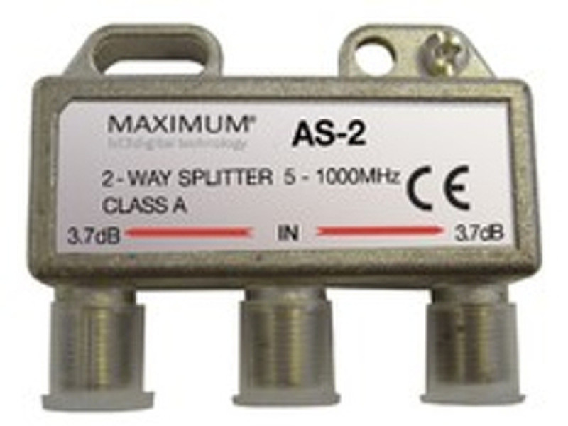 Maximum 26303 Cable splitter Grau Kabelspalter oder -kombinator