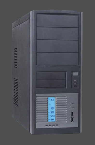 Eurocase ML 5442 CAZOAO 450W Midi-Tower 450W Black,Silver computer case