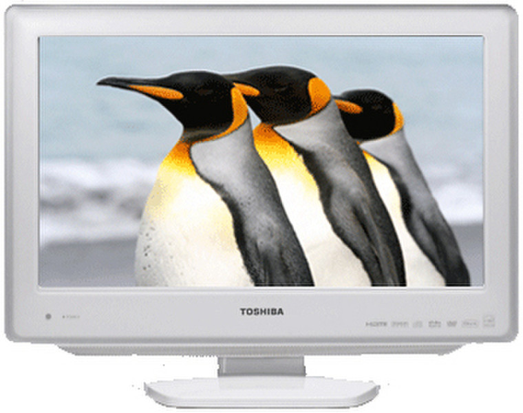 Toshiba 19DV616DB 19Zoll HD Weiß LCD-Fernseher