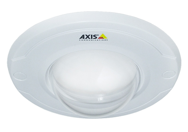 Axis White cover with clear transparent bubble. 10-pack White camera housing