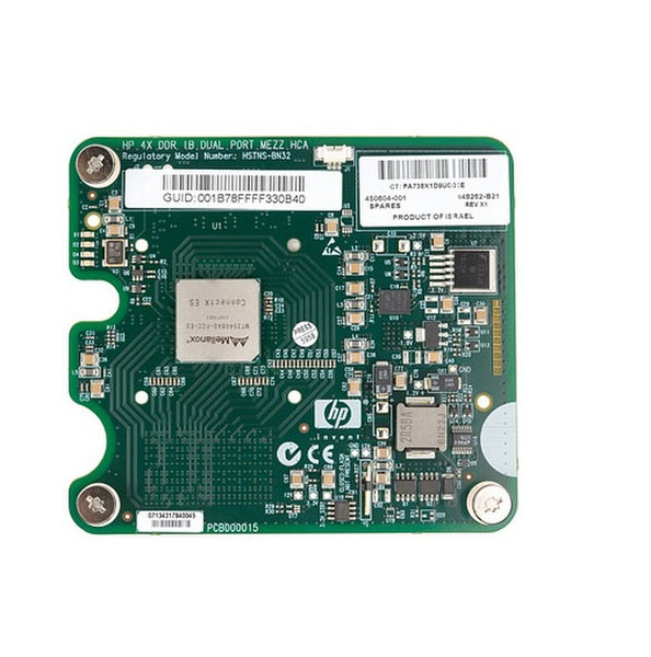 Hewlett Packard Enterprise 10 GbE Dual Port Mezzanine Network Interface Card networking card