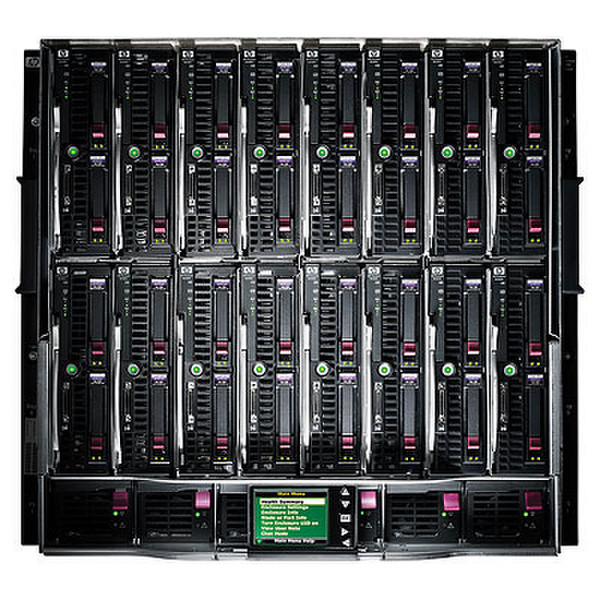 Hewlett Packard Enterprise BLc7000 Black rack