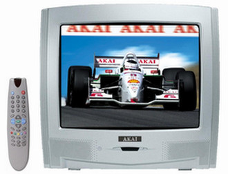 Akai Mono Color Television 14