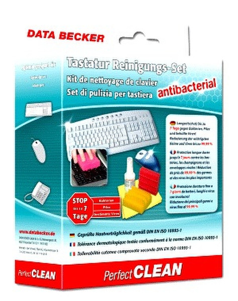 Data Becker Antibakterielles Tastatur & Maus Reinigungs-Set Экраны/пластмассы Equipment cleansing liquid