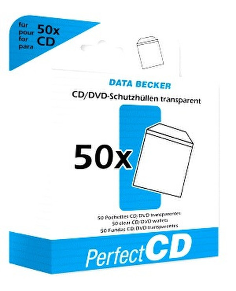 Data Becker CD-Folientaschen 50Disks