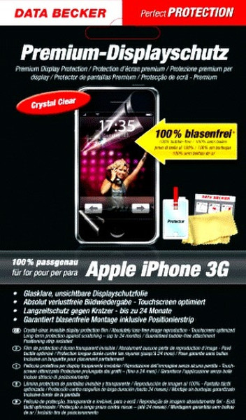 Data Becker iPhone 3G Schutzfolie