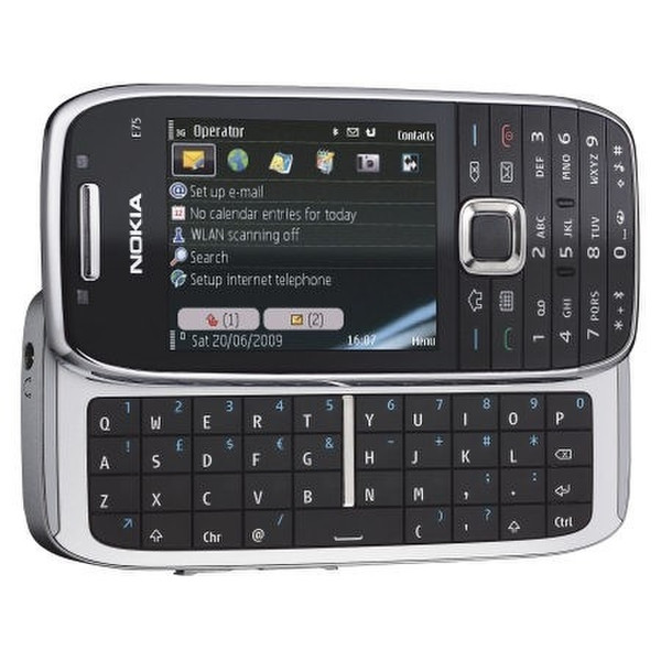 Nokia E75 Schwarz Smartphone