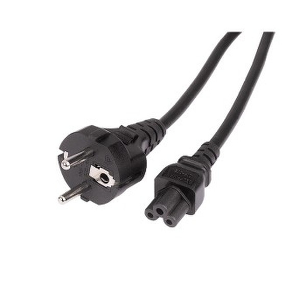 Hama Mains Lead 0.75m Black power cable