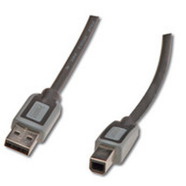 Digitus DB-230366 2m USB A USB B Schwarz USB Kabel