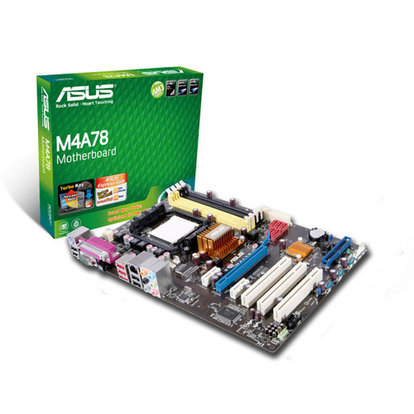 ASUS M4A78 AMD 770 Разъем AM2 ATX материнская плата