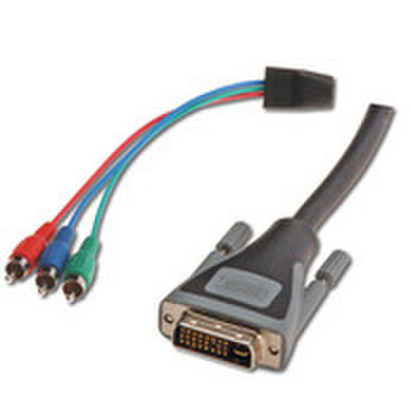 Digitus DB-229940 1.8m DVI-I RCA + DVI-I video cable adapter