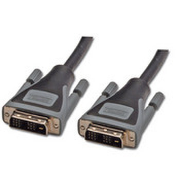 Digitus DVI-D Anschlusskabel, DVI(18+1) 3.0m 3m DVI-D DVI-D Black DVI cable