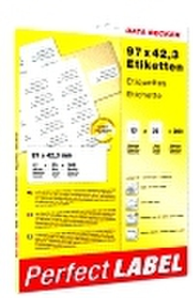 Data Becker 300 Etiketten 97 x 42,3 mm