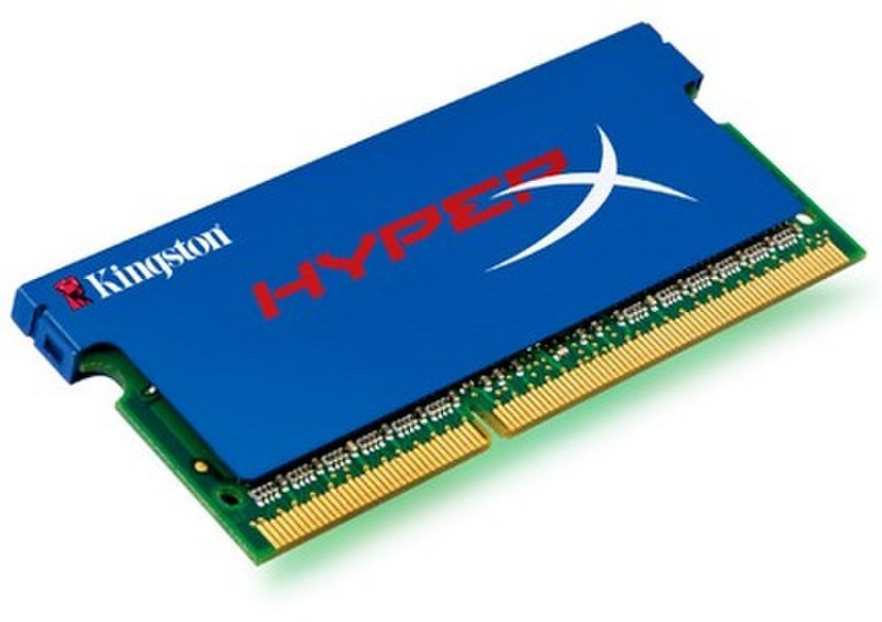 HyperX 4GB, 1066MHz, DDR3, Non-ECC, Ultra LL, CL5 (5-5-5-15), SODIMM (Kit of 2), XMP 4GB DDR3 1066MHz memory module