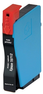 Data Becker Tintenpatrone E72 cyan Cyan ink cartridge