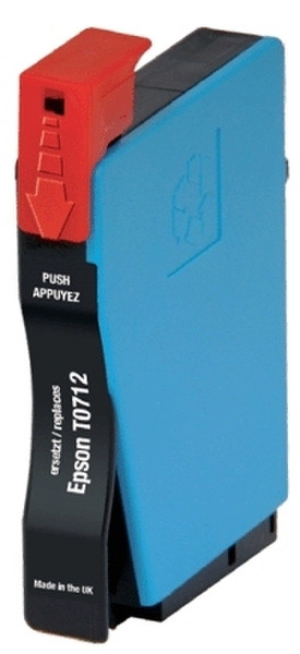 Data Becker Tintenpatrone E72 cyan Cyan ink cartridge