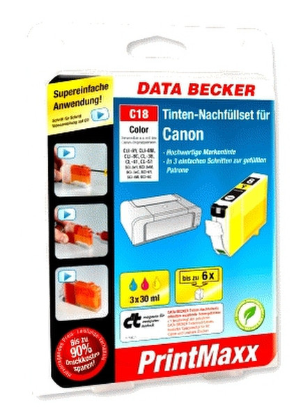 Data Becker C18 Refillkit CANON (Color)