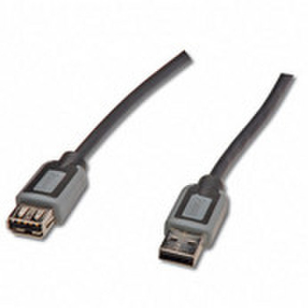 Digitus DB-230403 3м USB USB Черный кабель USB