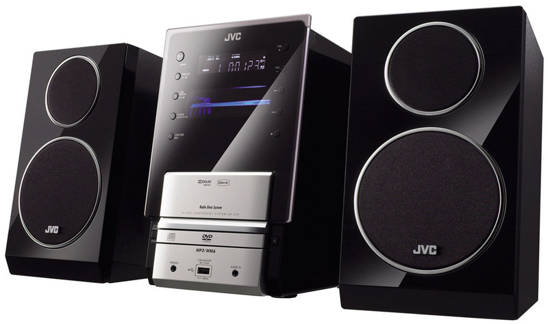 JVC UX-L 5 V Micro-Set 30W Schwarz, Grau