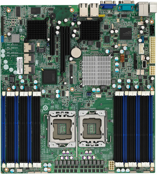 Tyan S7016 Intel 5520 Socket B (LGA 1366) SSI EEB материнская плата для сервера/рабочей станции