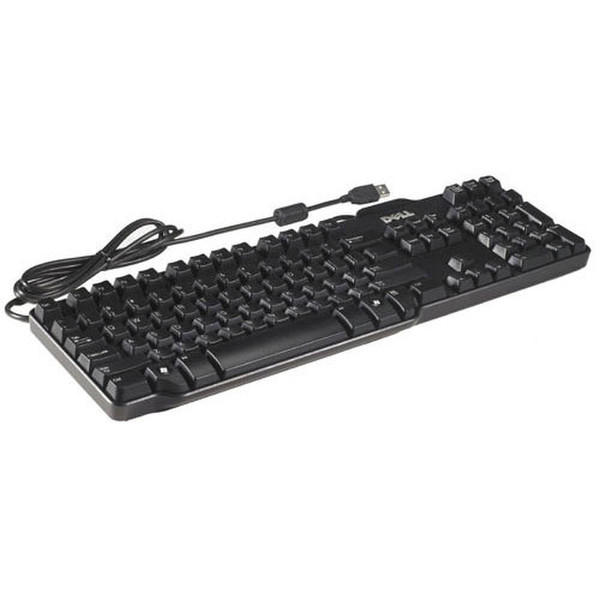 DELL QuietKey Keyboard USB USB QWERTY Black keyboard