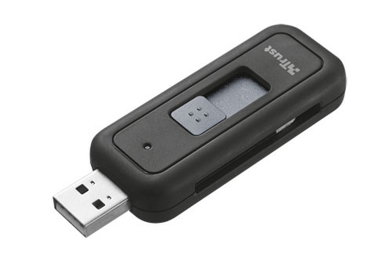 Trust Mini Card Reader for SD Cards USB 2.0 Черный устройство для чтения карт флэш-памяти