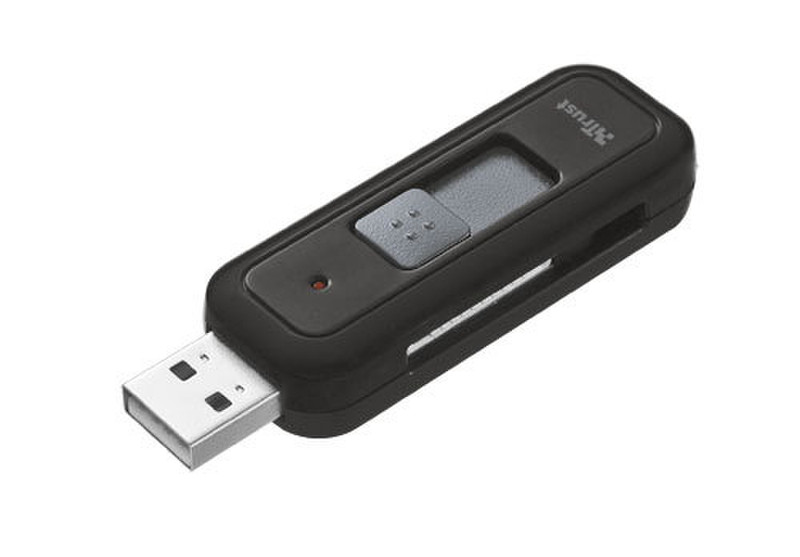 Trust Mini Card Reader for Memory Stick USB 2.0 Черный устройство для чтения карт флэш-памяти