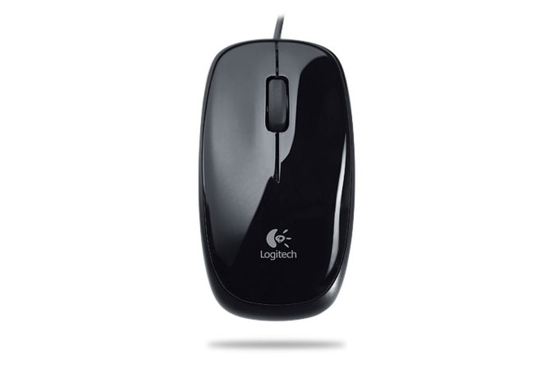 Logitech Mouse M115 USB Optisch Schwarz Maus