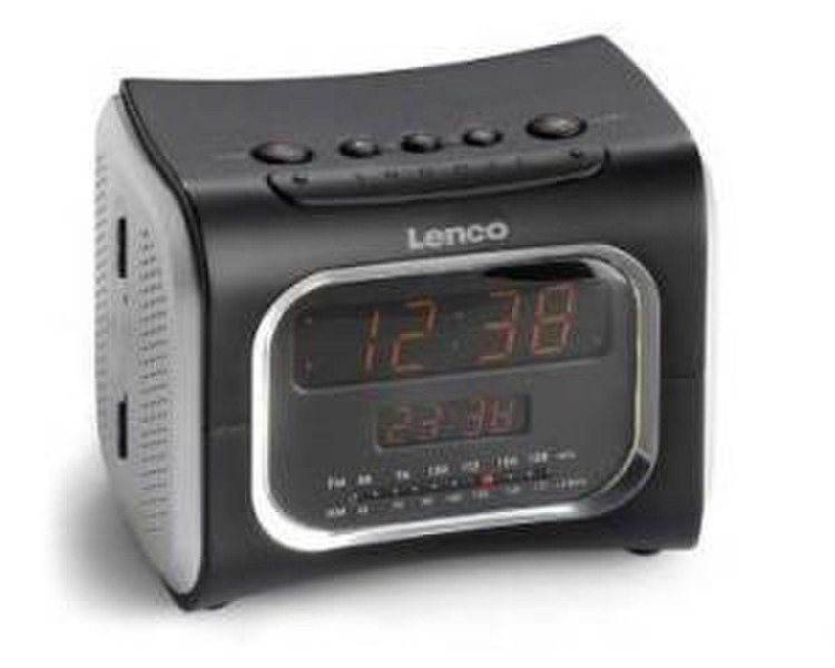 Lenco Clock radio CR-3302 Часы Черный радиоприемник