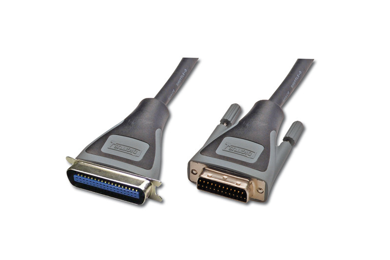 Digitus Blister Printer connection cable Black printer cable