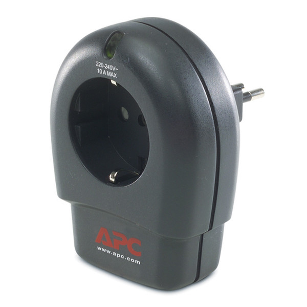 APC SurgeArrest Essential 1 - IT 1AC outlet(s) 230V Schwarz Spannungsschutz