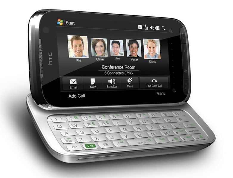 HTC Touch Pro2 Cеребряный смартфон