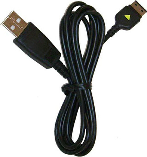 Samsung USB Data Cable Черный дата-кабель мобильных телефонов