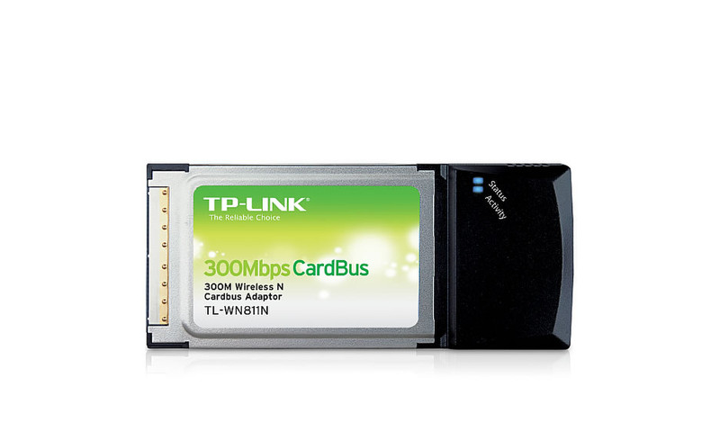 TP-LINK 300Mbps Wireless N CardBus Adapter 300Mbit/s networking card