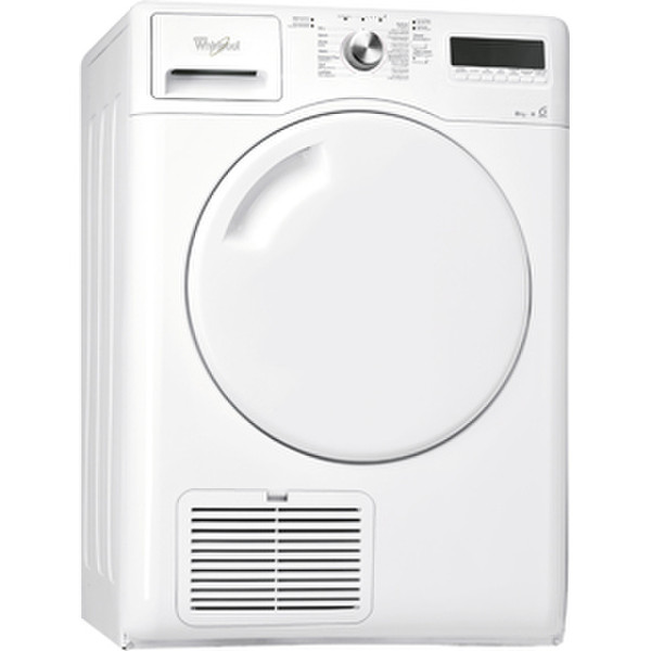 Whirlpool AZB 8200 freestanding Front-load 8kg B White tumble dryer